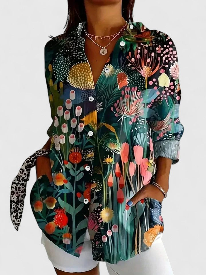 Anica | Classic Button-Up Shirt