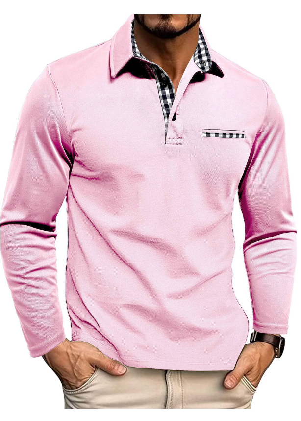 Polo Shirt with Long Sleeves