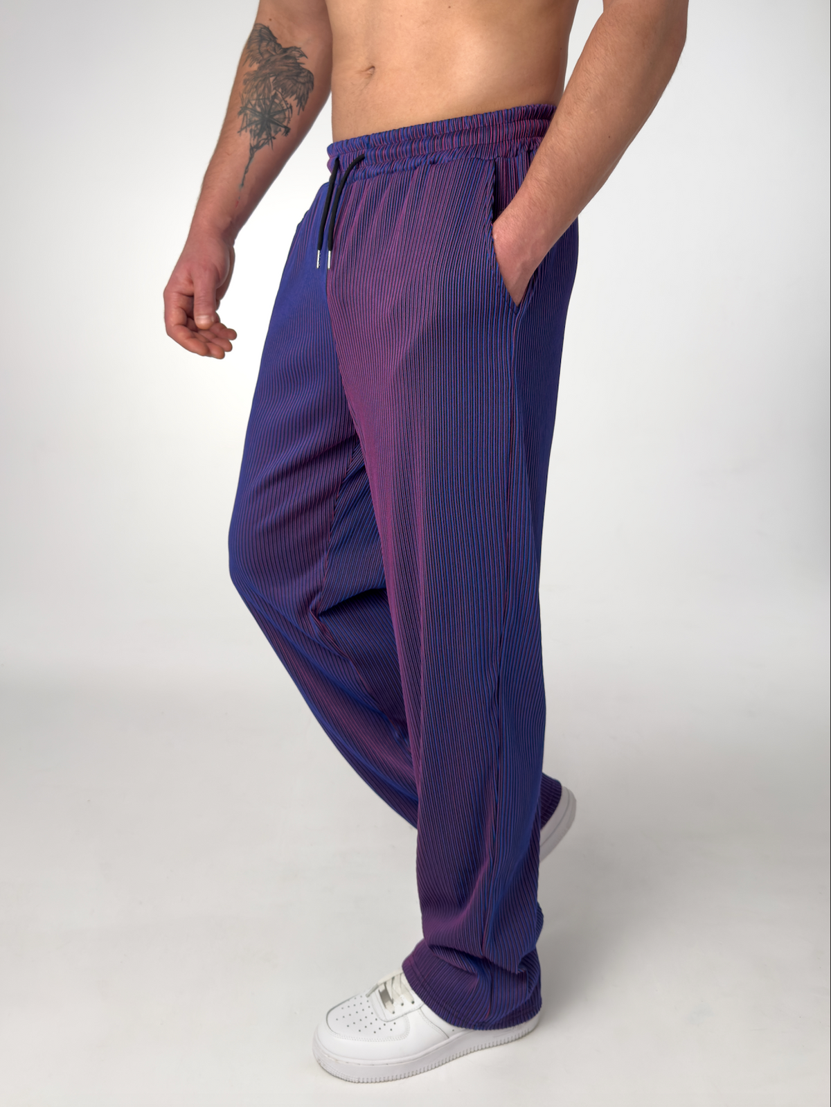 COLE | FLUID STRIPED PANTS
