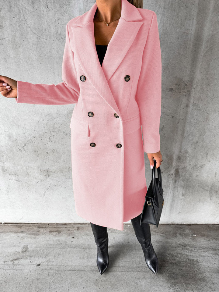 Jolie | Women's Longline Coat with Elegant Tailored Design