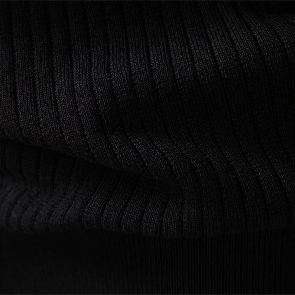 Casual Winter Polo Shirt with Buttons
