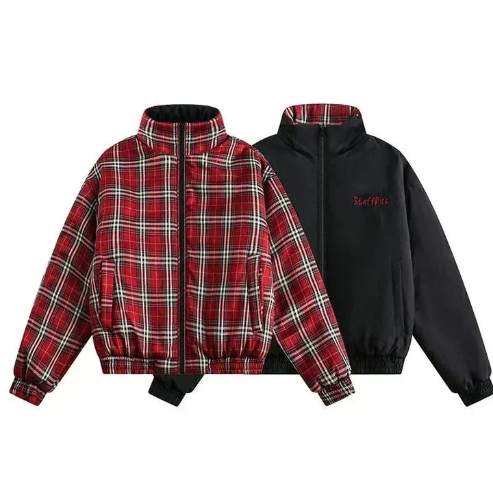 Lorelei | Women's Reversible Puffer Jacket with Stand-Up Collar