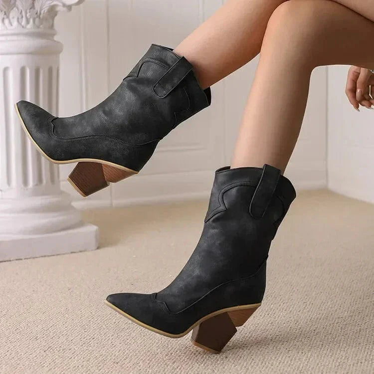 Western-Inspired Mesa Ankle Boot