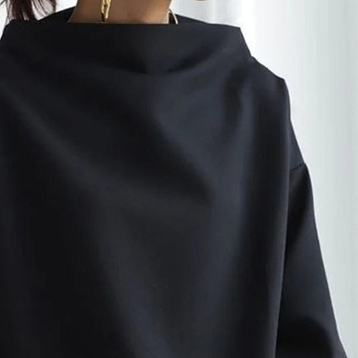 Elly | Chic High-Neck Casual Blouse