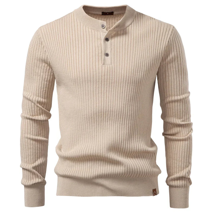 Casual Winter Polo Shirt with Buttons