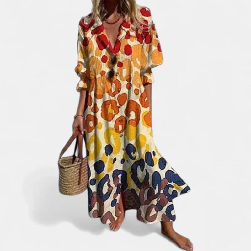 Melissa | Stylish Bohemian Maxi Dress