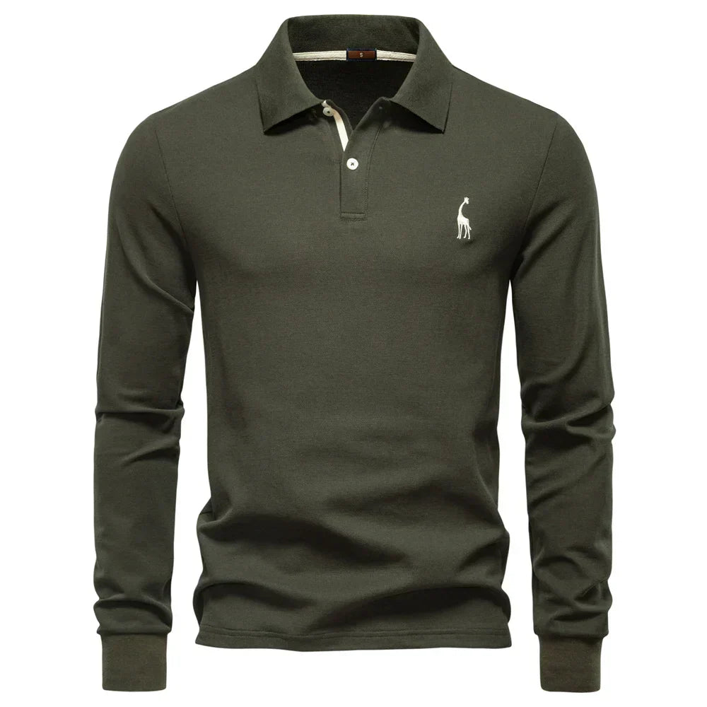 Casual Autumn Polo Shirt