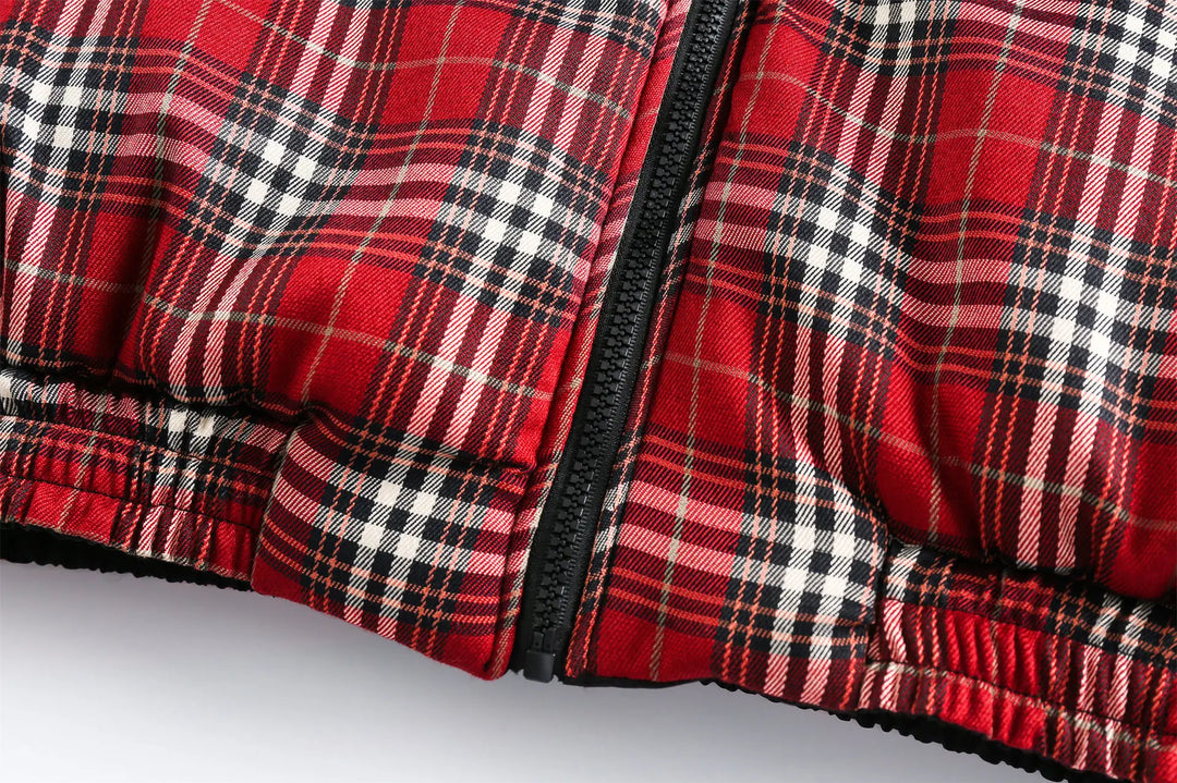 Lorelei | Women's Reversible Puffer Jacket with Stand-Up Collar