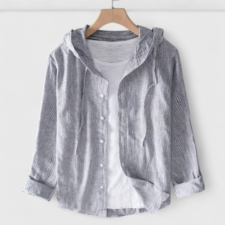 Demi | Chic Hooded Blouse