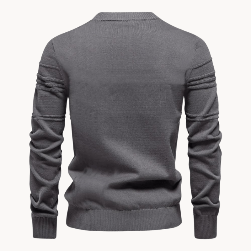Burkhard - Trendy Men's Sweater Featuring Ruit Design