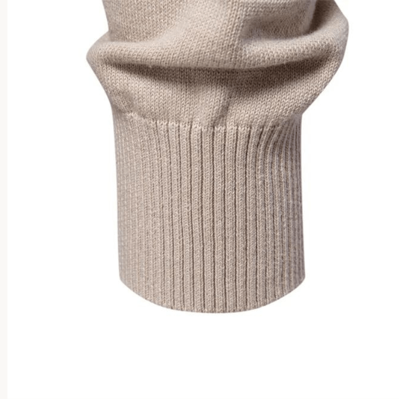 Northrow | Men's Classic Knit Sweater in Soft Cotton with Plaid Design