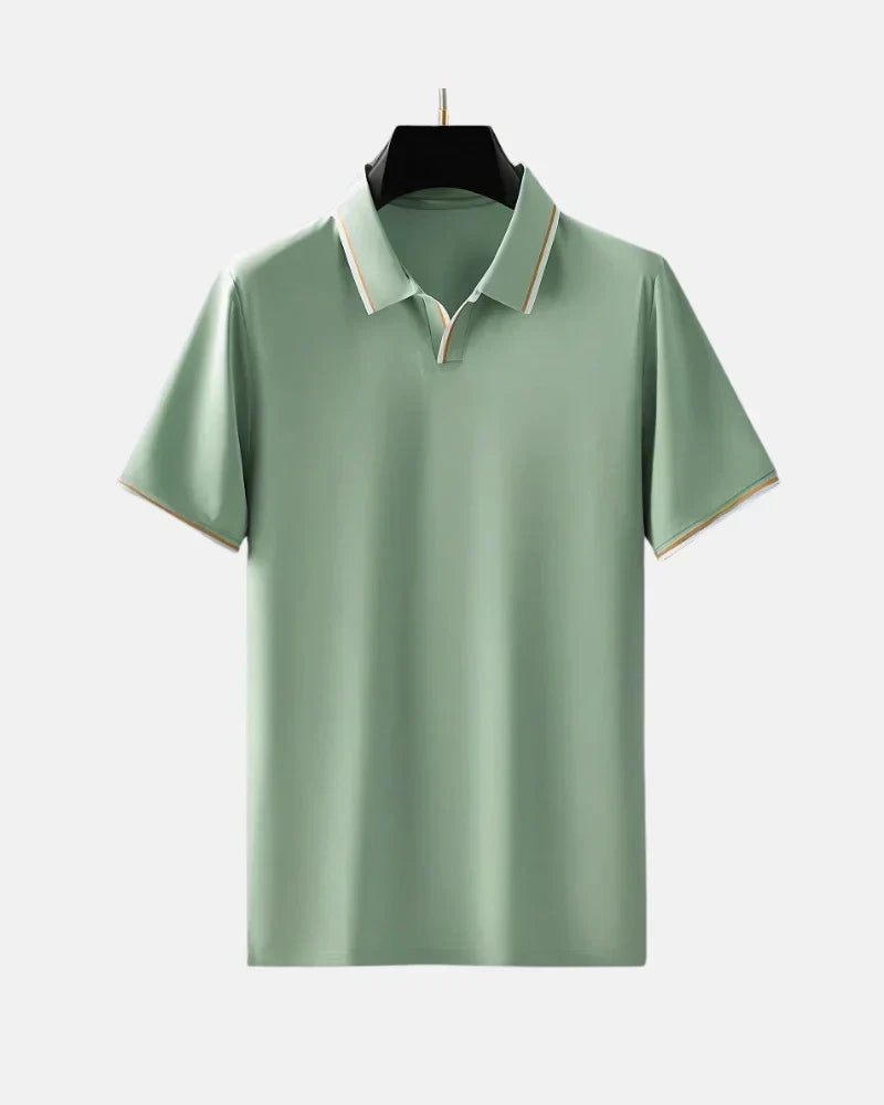 Vincenzo Luxury Silk Polo