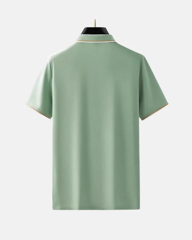 Vincenzo Luxury Silk Polo