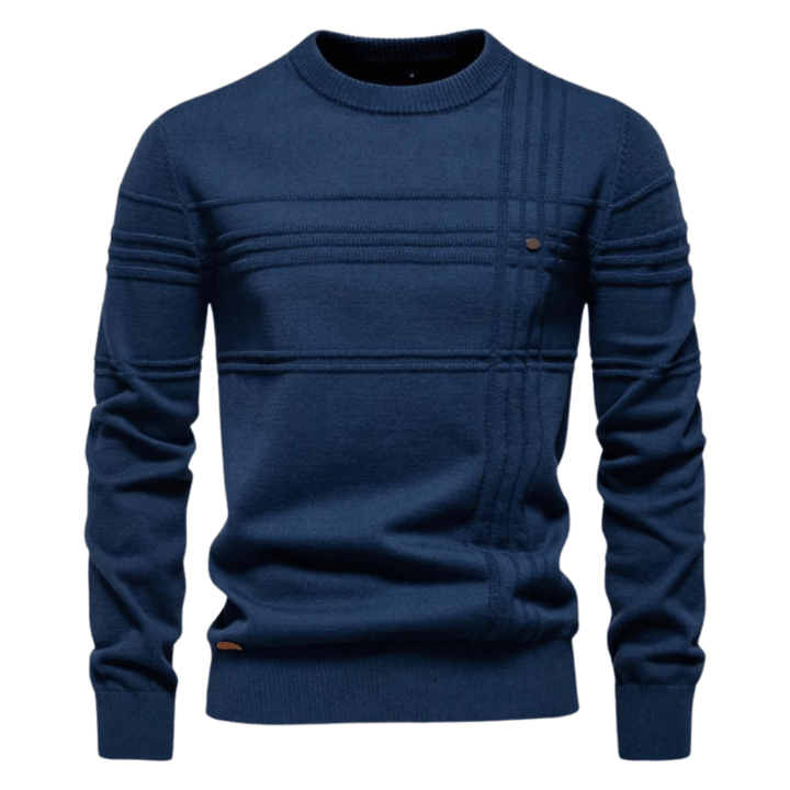 Burkhard - Trendy Men's Sweater Featuring Ruit Design