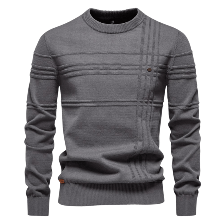 Burkhard - Trendy Men's Sweater Featuring Ruit Design