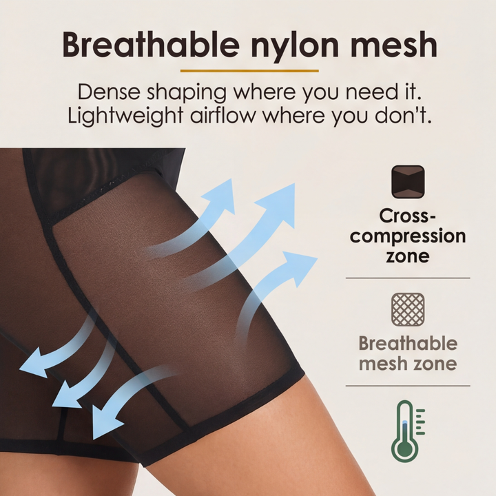 Lovushape – High-Waisted Cross Compression Shapewear