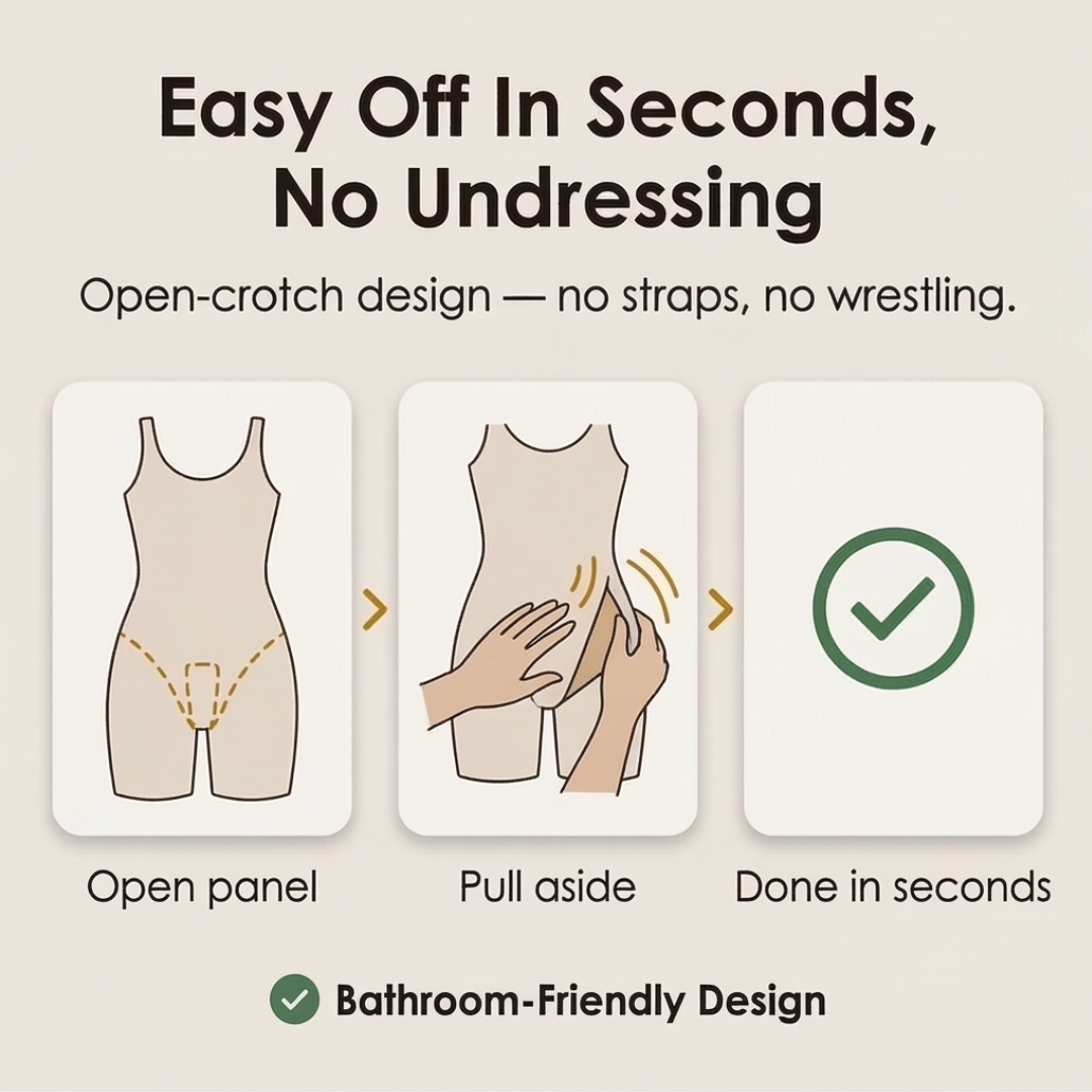 Curvena – Sculpting Bodysuit with Effortless Removal Feature