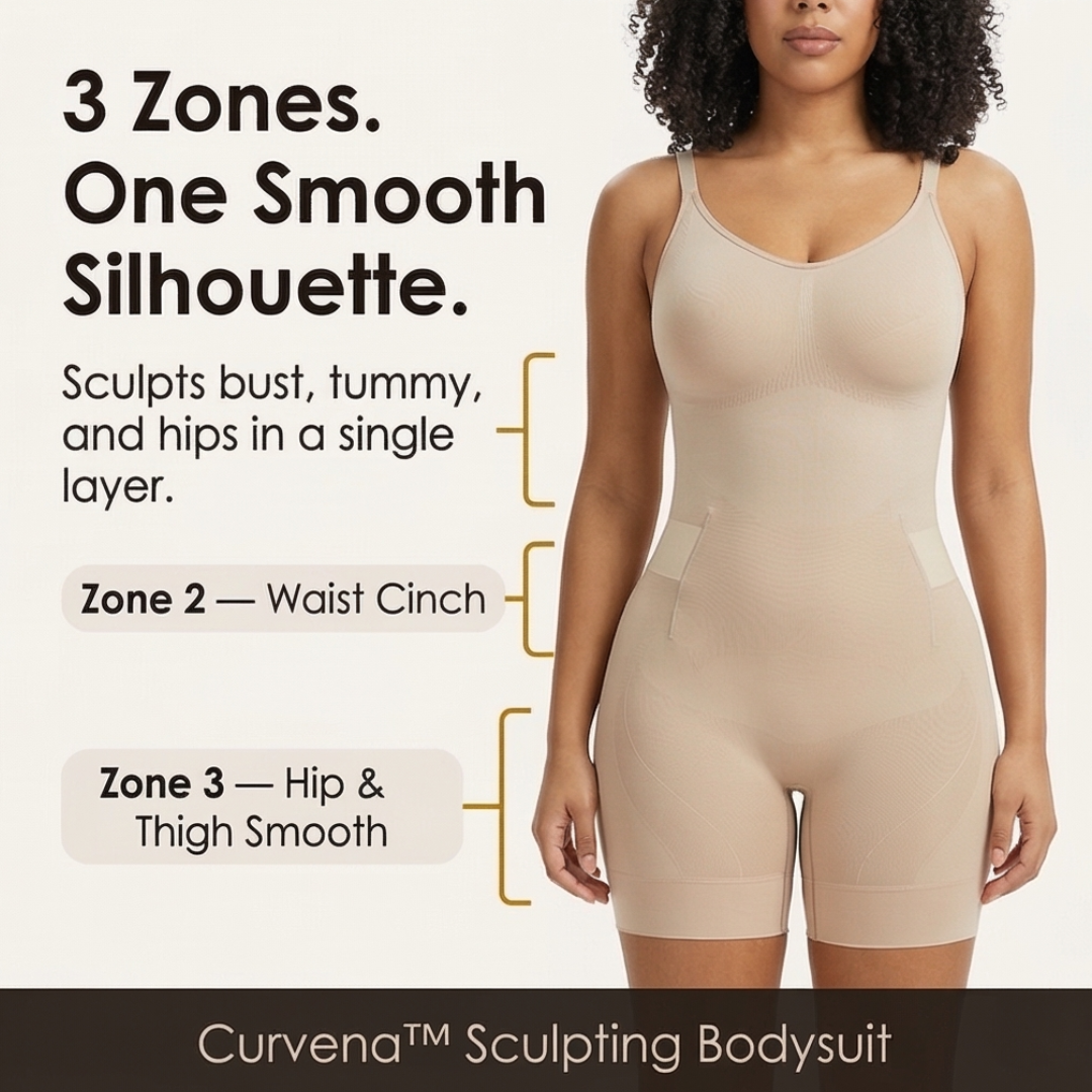 Curvena – Sculpting Bodysuit with Effortless Removal Feature