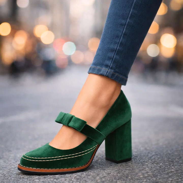 Valentina Luxe Velvet Heels