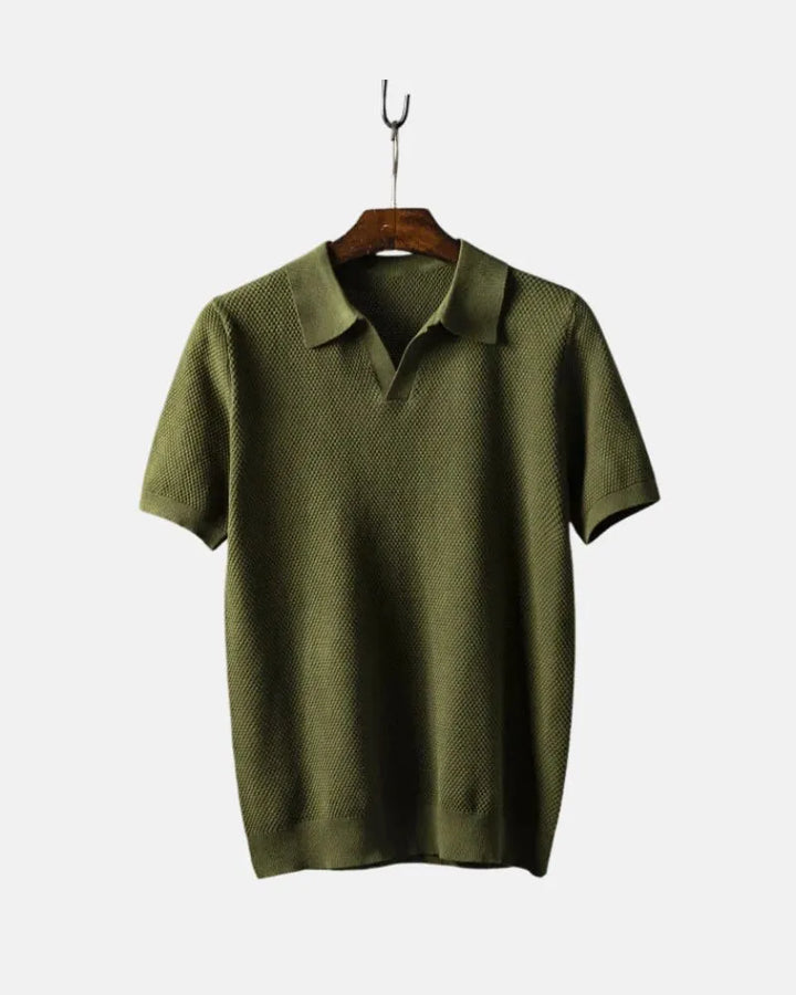 Alexandria Cotton Polo Tee