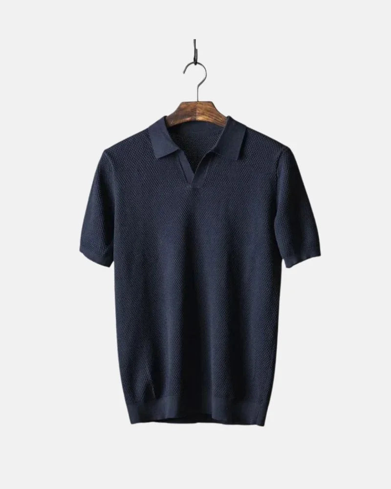 Alexandria Cotton Polo Tee