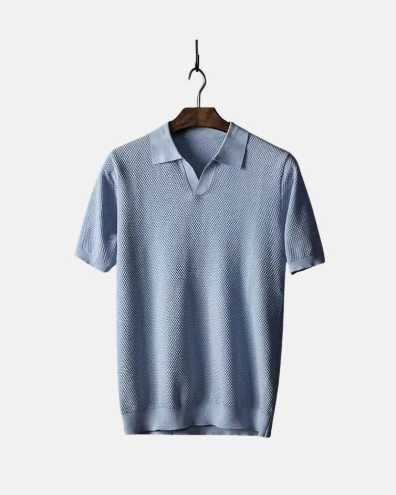 Alexandria Cotton Polo Tee