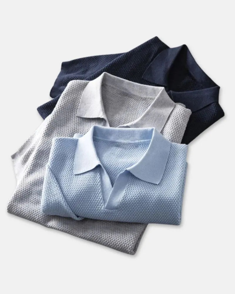 Alexandria Cotton Polo Tee