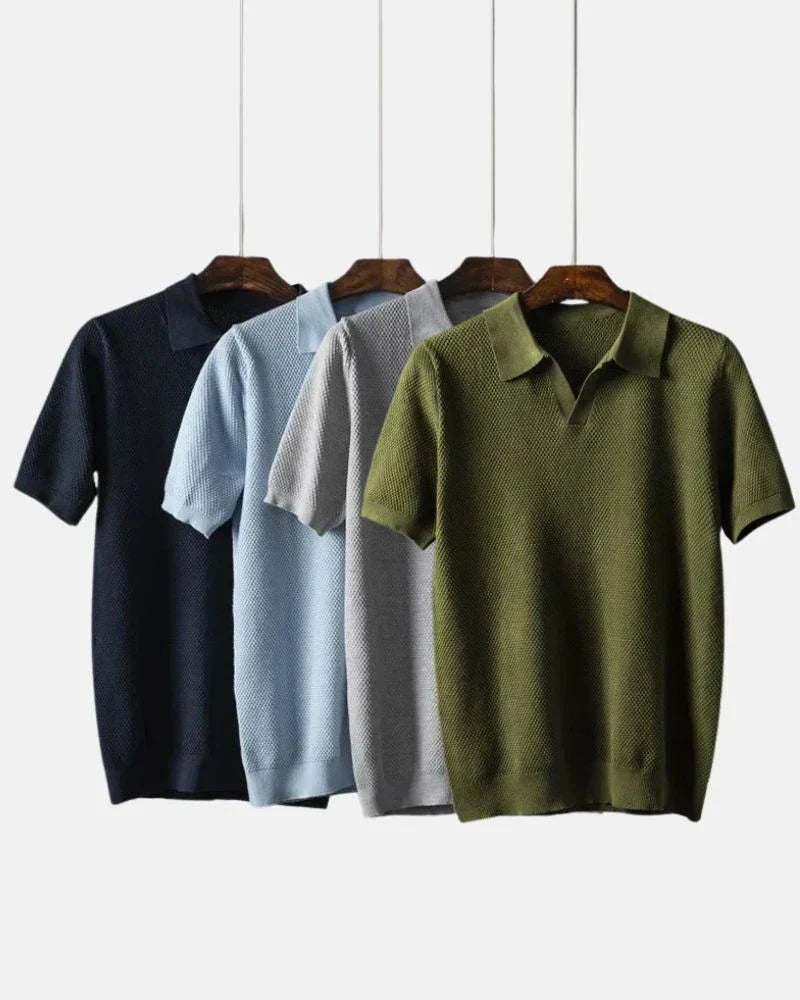 Alexandria Cotton Polo Tee