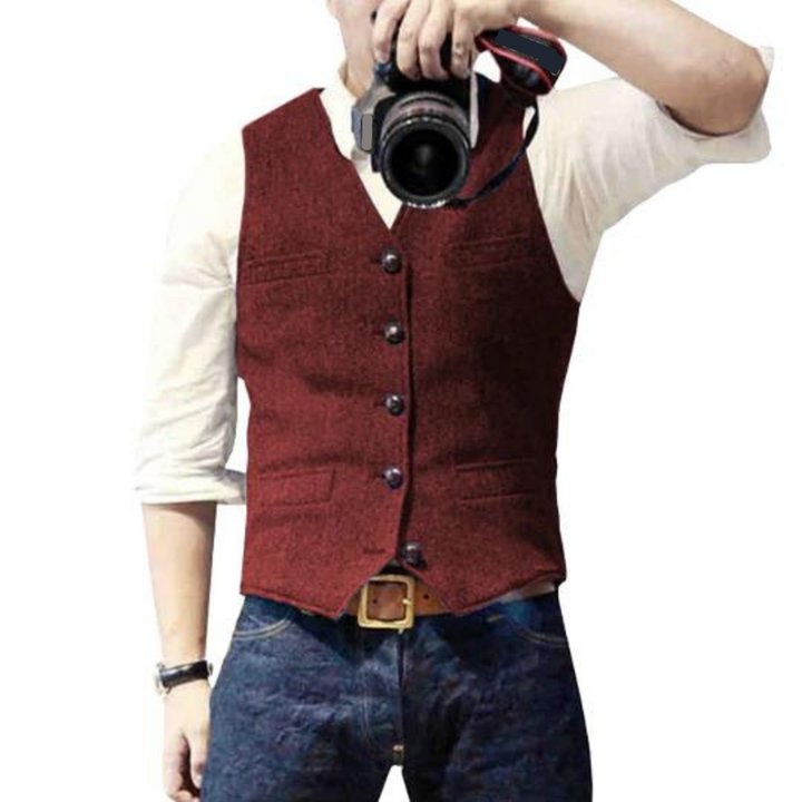Elvis Stylish Men's Waistcoat