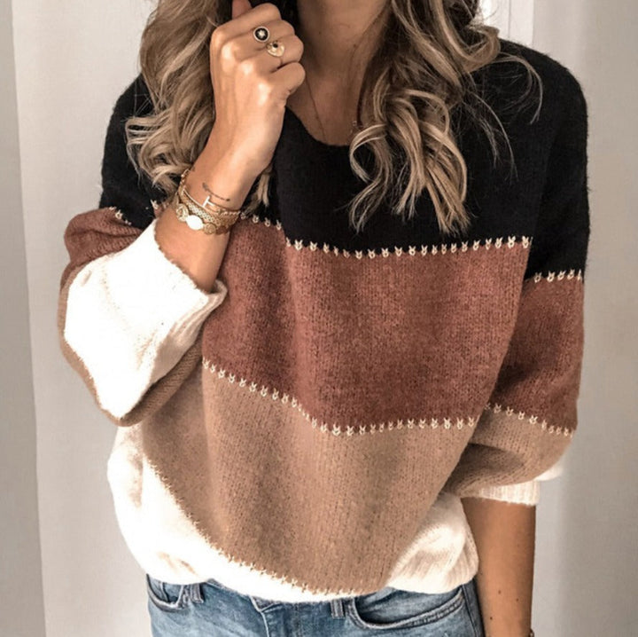 Emilia - Cozy Winter Hues Sweater