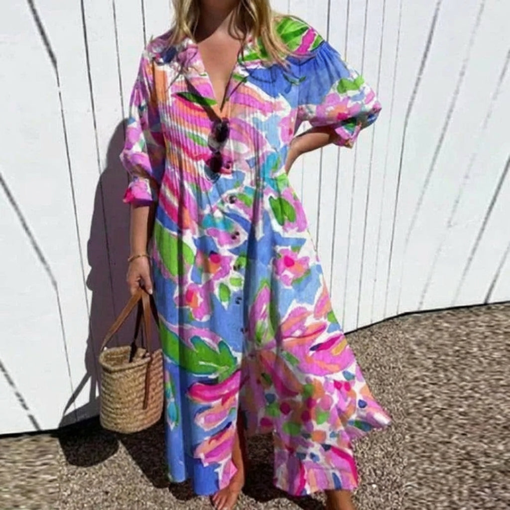 Nadya | Chic Bohemian Elegance Dress