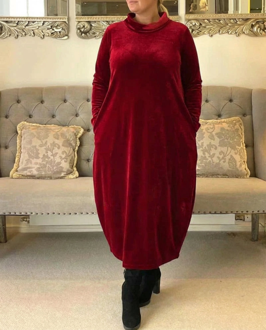 Loredana | Cozy Velvet Dress