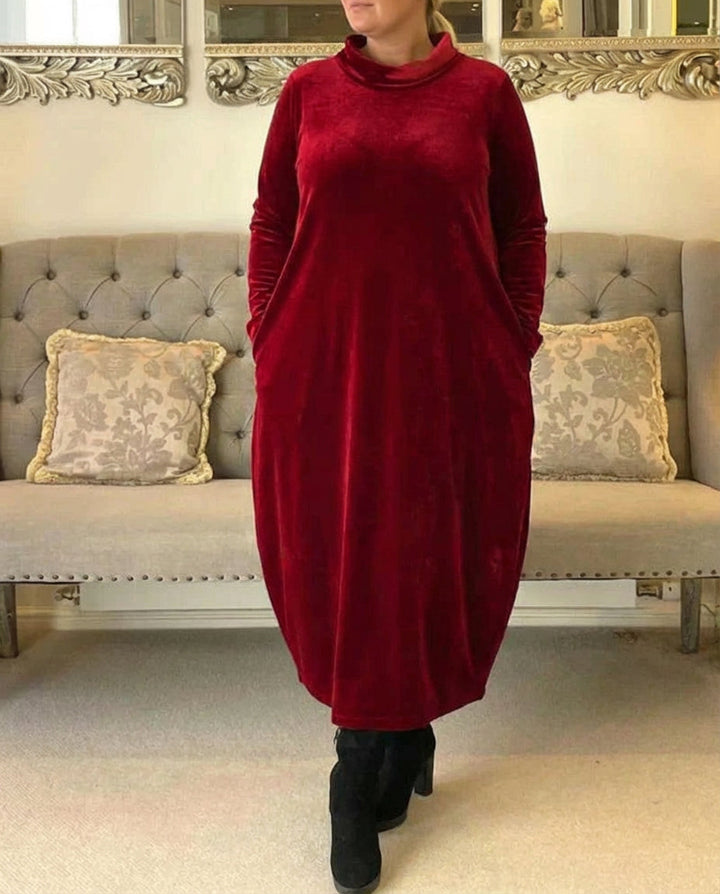 Loredana | Cozy Velvet Dress