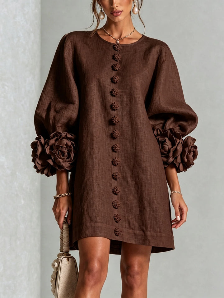 Evelyn™ | Floral Sleeve Dress