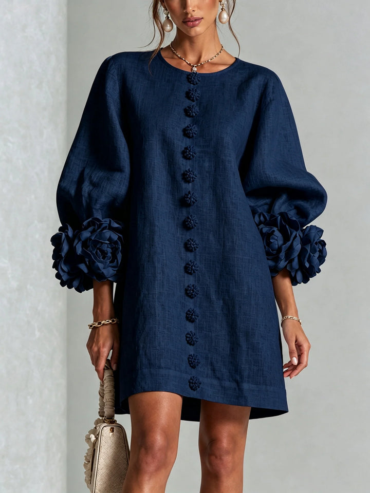 Evelyn™ | Floral Sleeve Dress