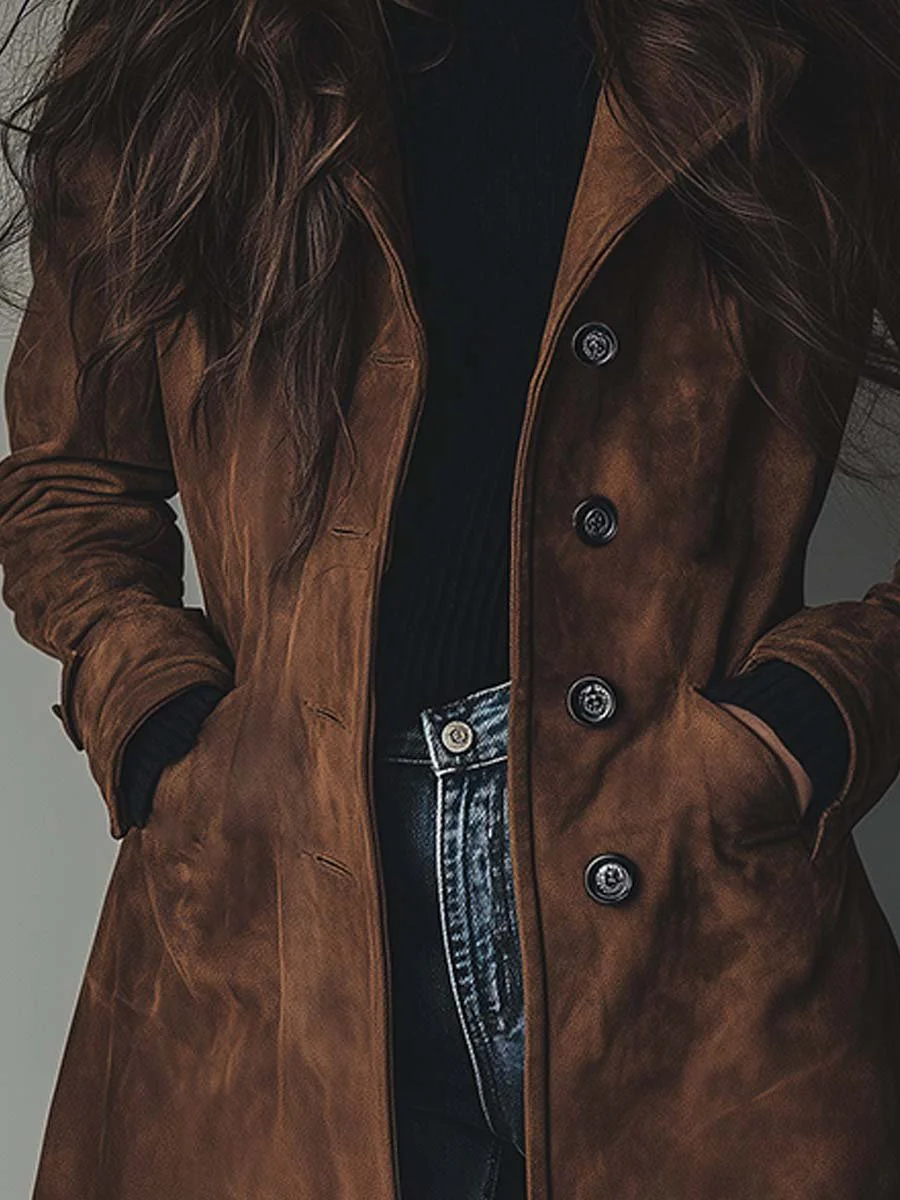 Gwendolen | Women's Classic Trench Coat with Vintage Accents