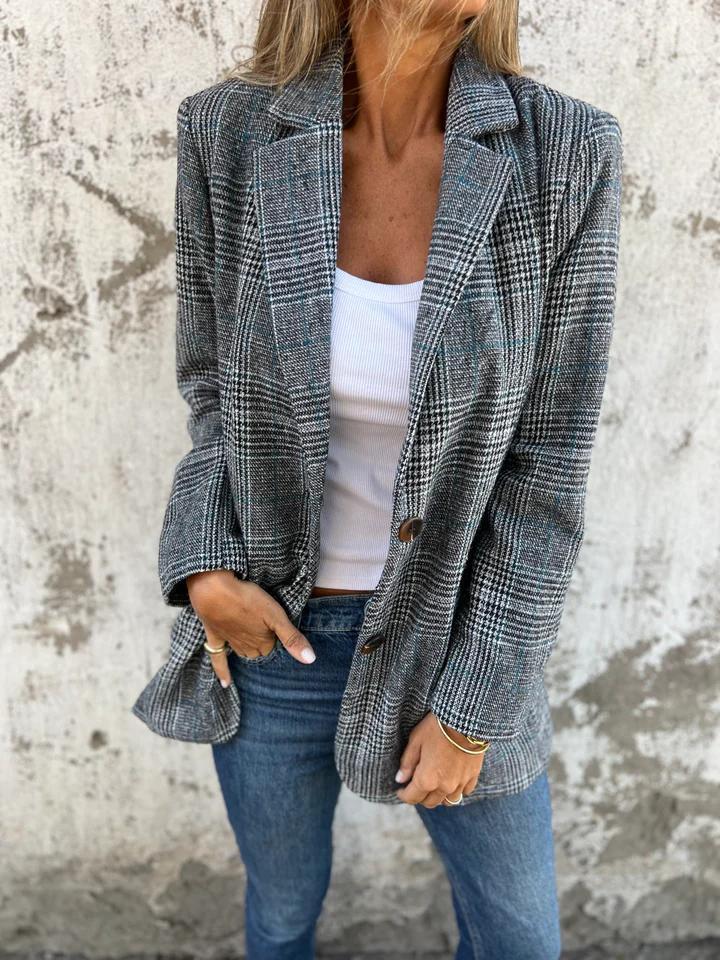 Blayria | Women's Tailored Blazer with Timeless Lapel Collar