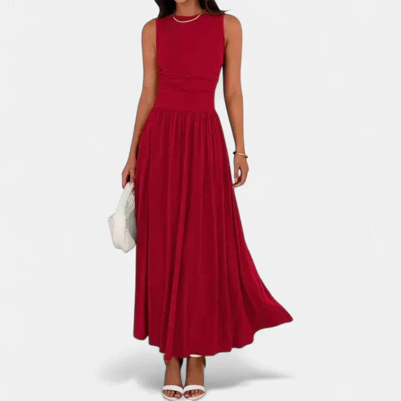 BARBARA | Breezy Sleeveless Maxi Dress for Summer