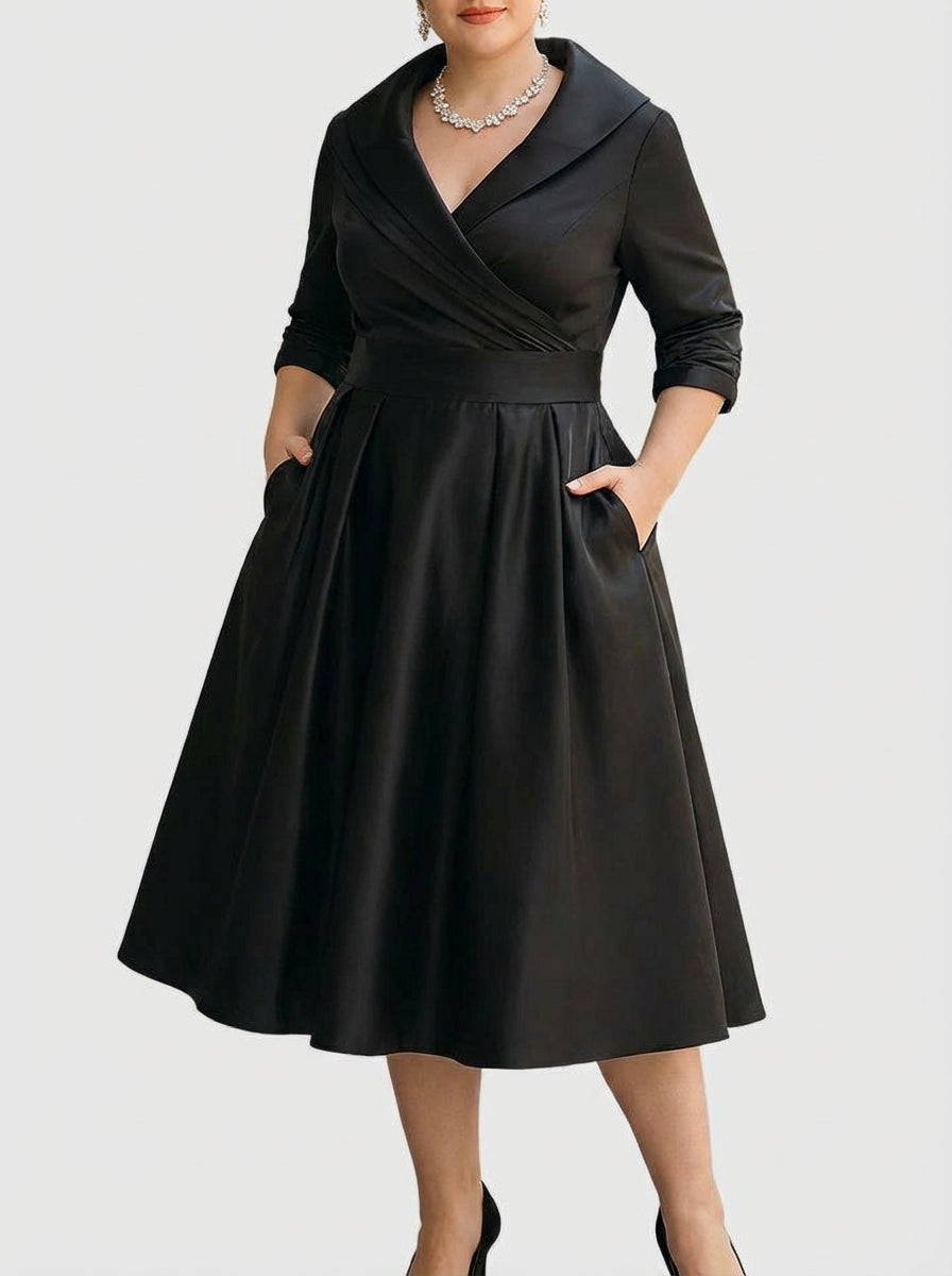 Nerissa - Chic Midi Dress