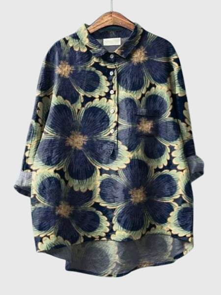 Valeria™ - Blossom Pattern Blouse