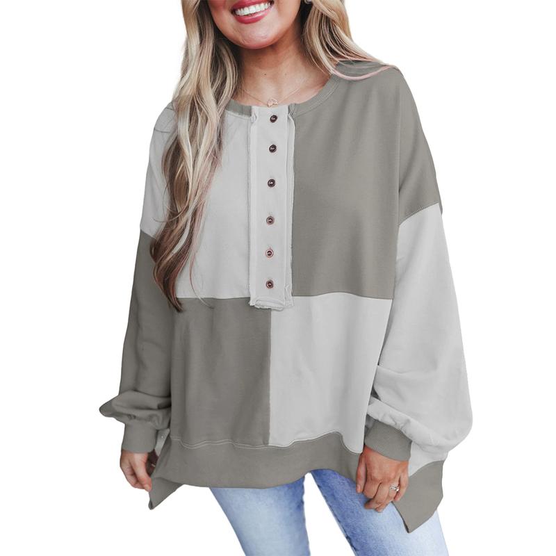Victoria | Women's Casual Crewneck Pullover with Relaxed Fit for Everyday Wear