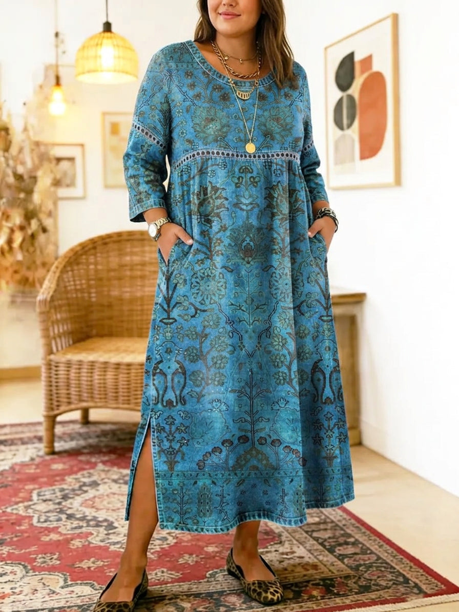 Zora | Floral Midi Dress