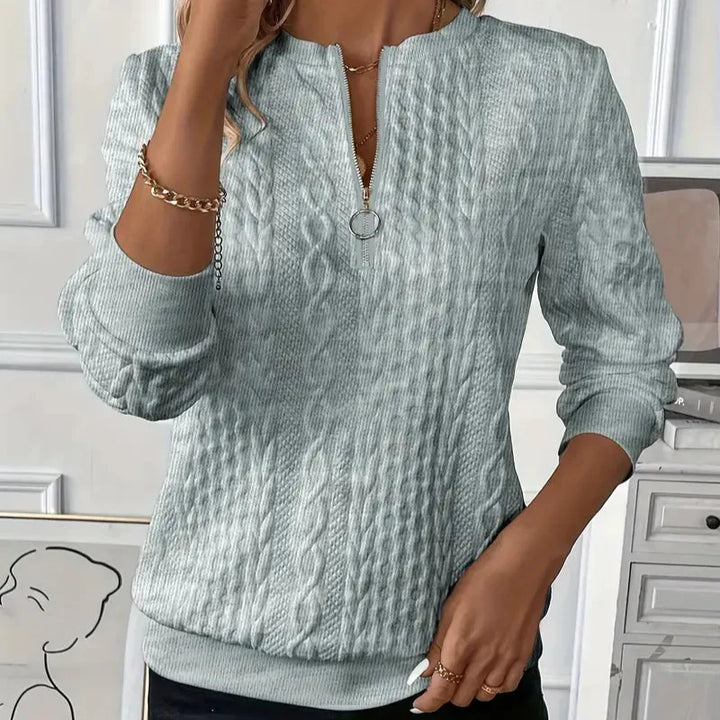 Lucia - Zip-Up Sweater