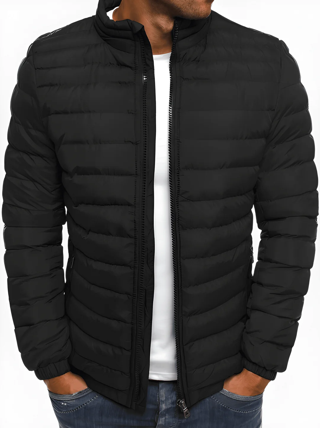 GARRETT | STAND-COLLAR LIGHTWEIGHT JACKET