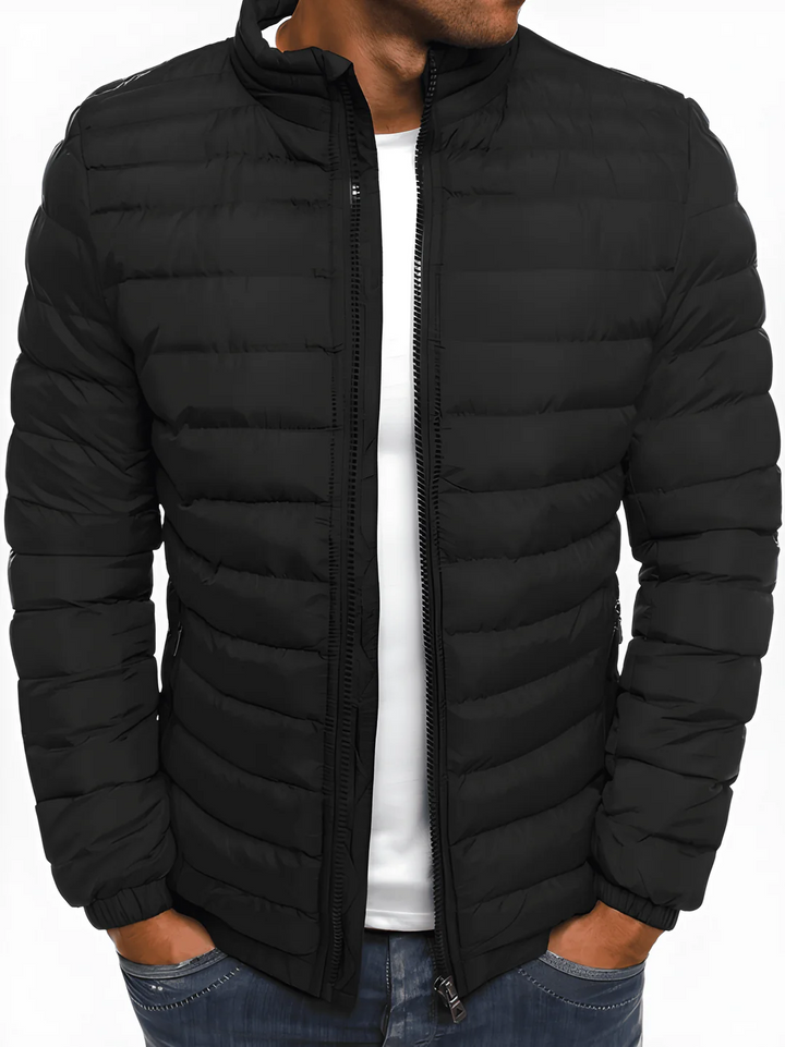 ARJEN | MID-LAYER JACKET WITH STANDING COLLAR