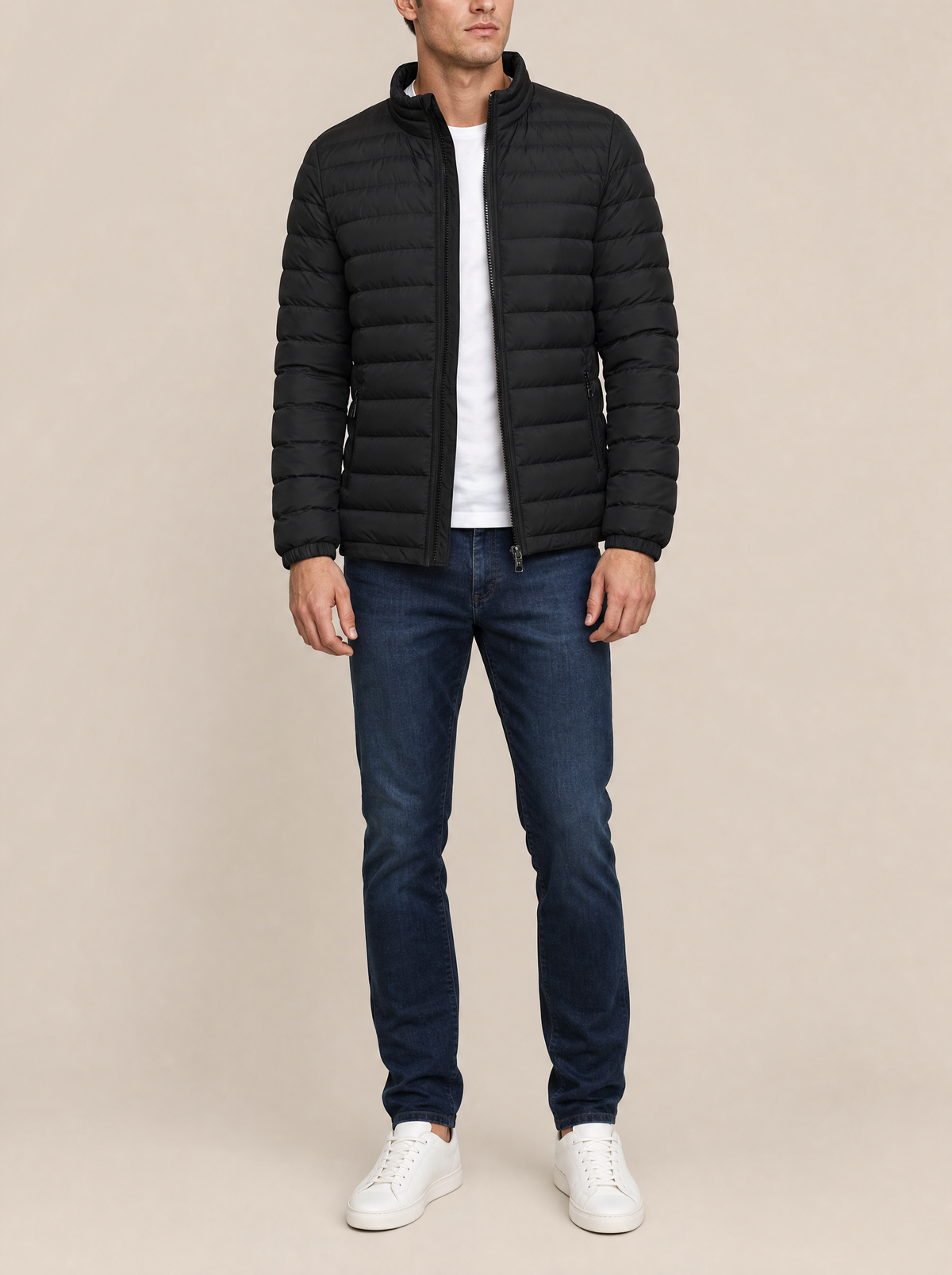 GARRETT | STAND-COLLAR LIGHTWEIGHT JACKET