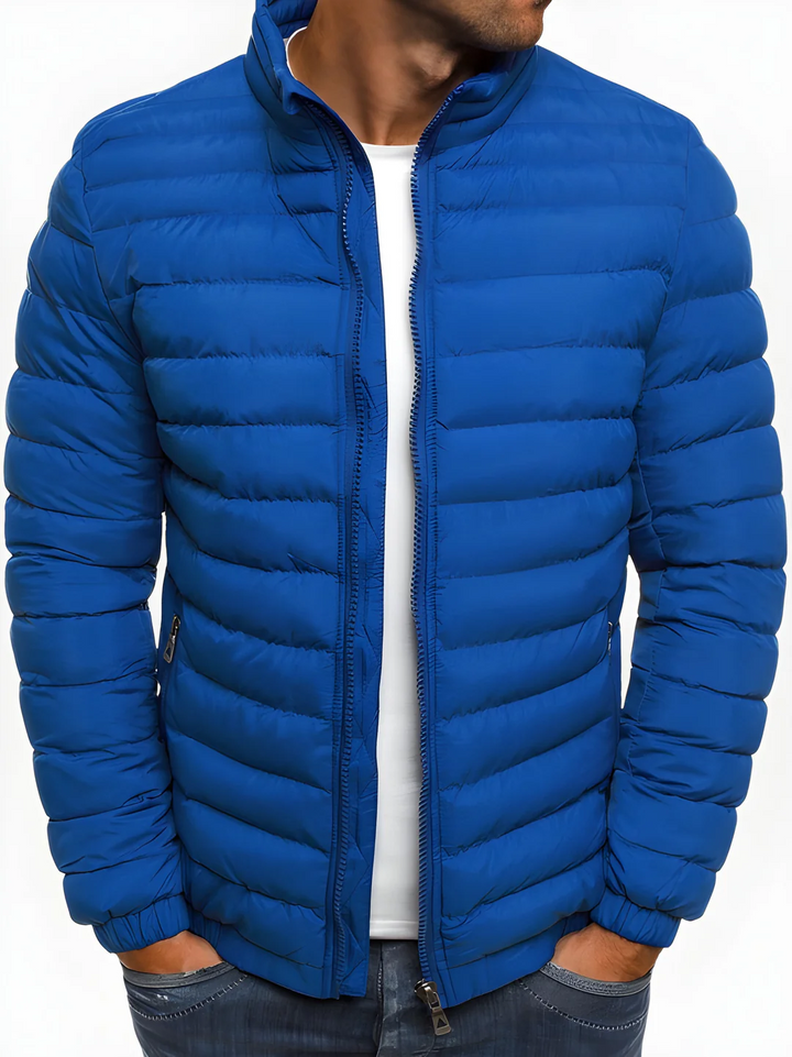 ARJEN | MID-LAYER JACKET WITH STANDING COLLAR