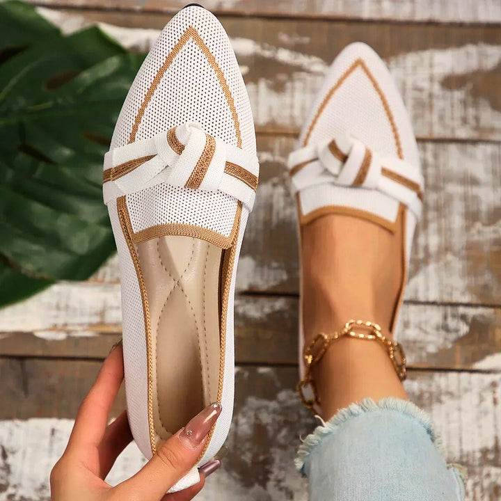 Valentina Knit Ballet Flats