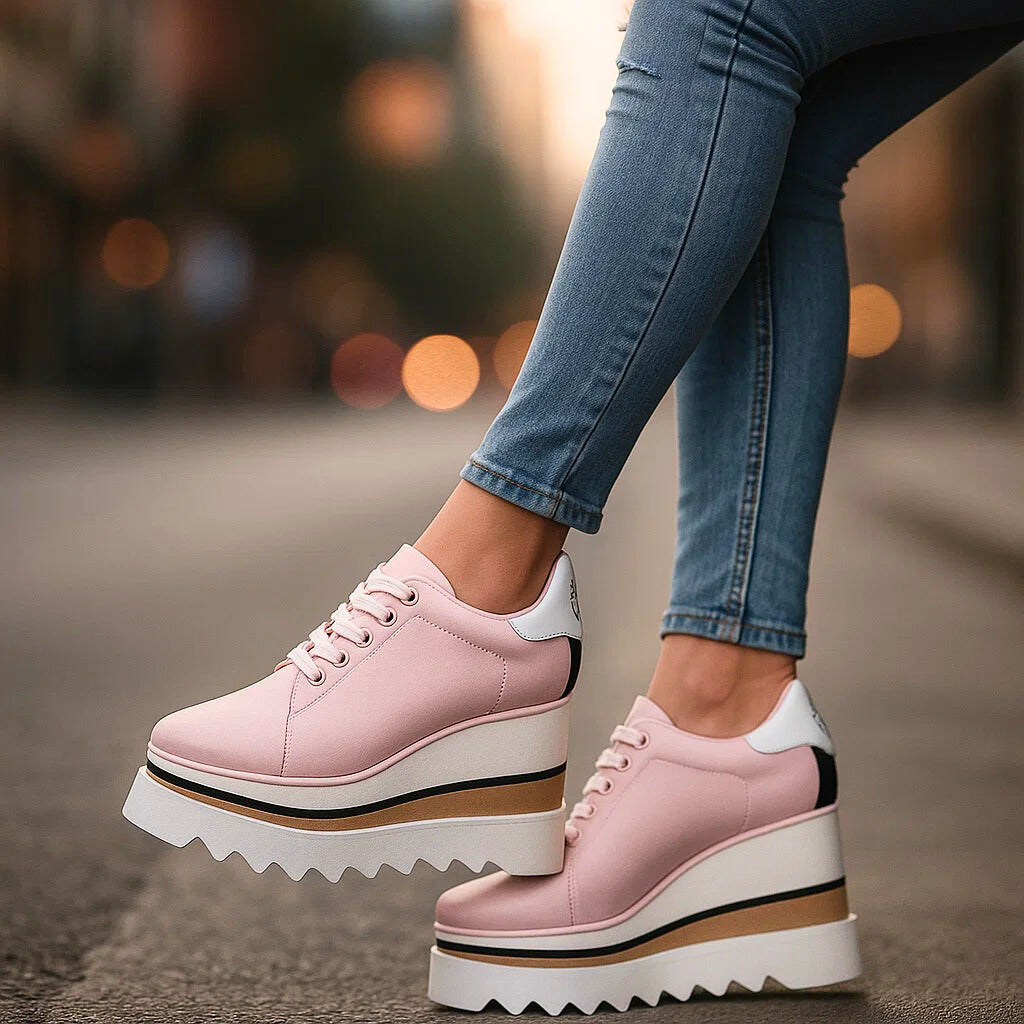 SYLVIE ELEVATED PLATFORM SHOES