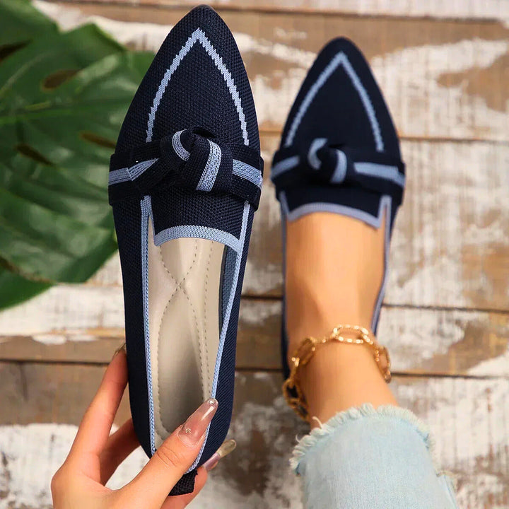 Valentina Knit Ballet Flats